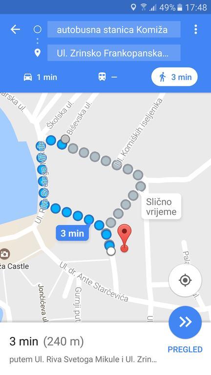 Apartman Jurica Komiza Bagian luar foto